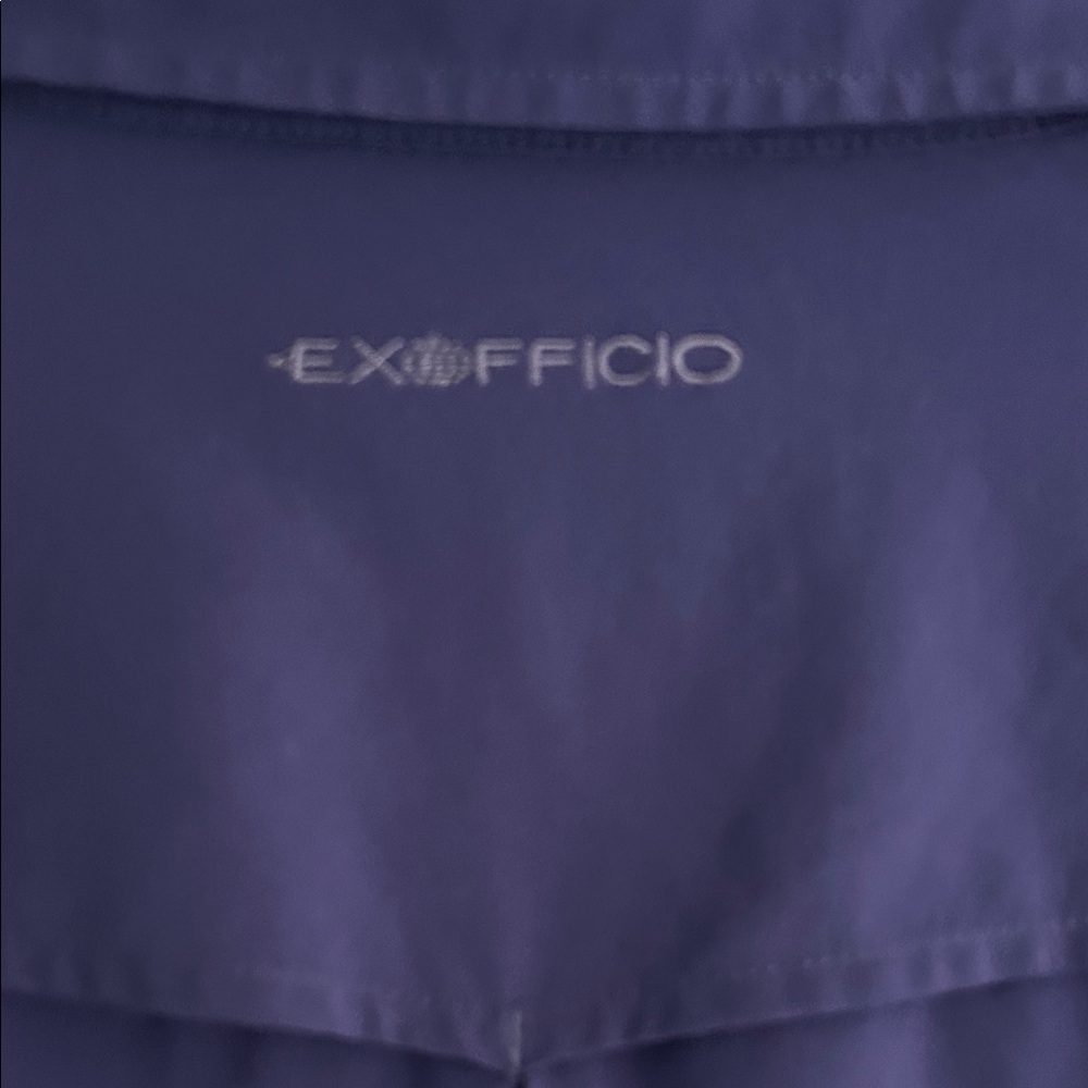 Exofficio Royal Blue Mesh-Lined Shirt - Picture 5 of 6